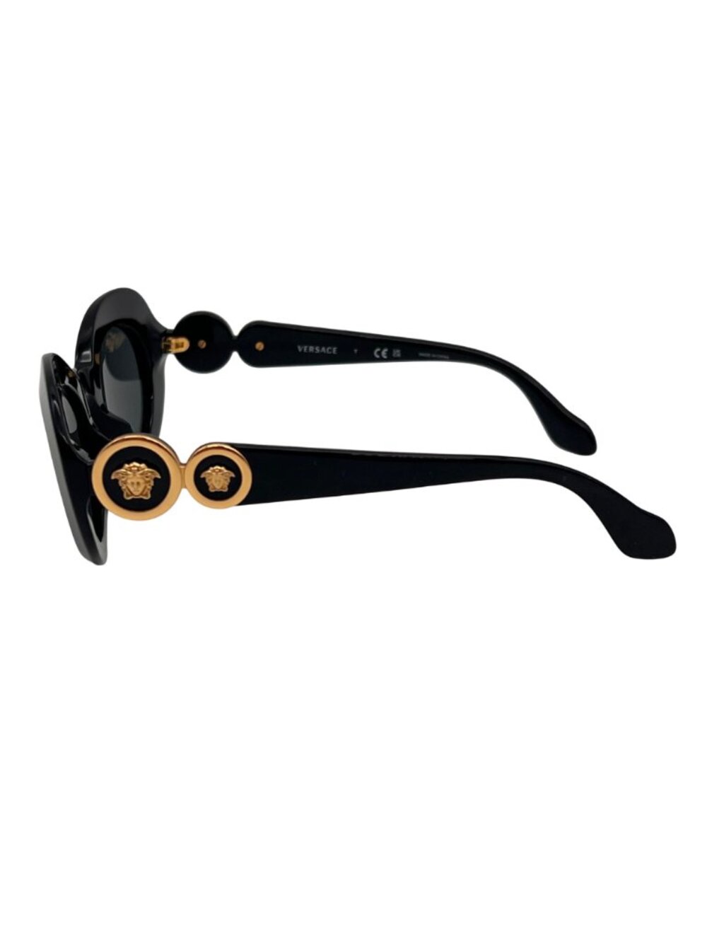 Versace VK4428U Medusa Black Oval Kids Sunglasses With Case & Cleaning Cloth - Picture 14 of 16